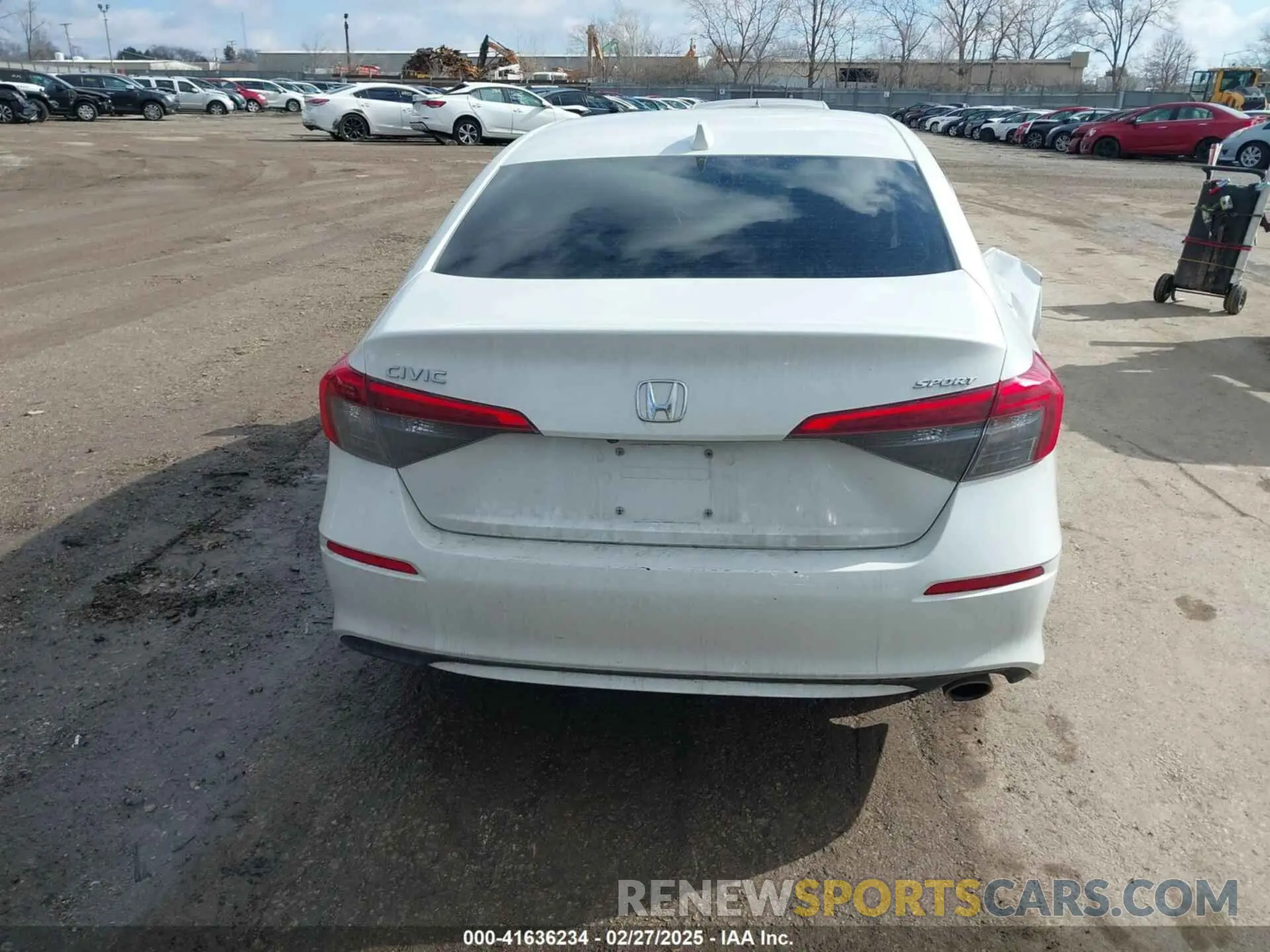 16 Photograph of a damaged car 2HGFE2F52NH568278 HONDA CIVIC 2022