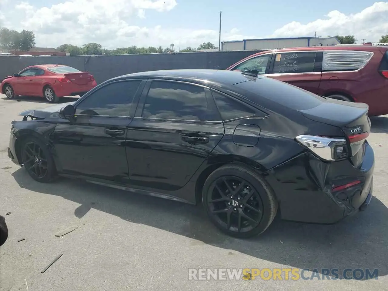 2 Photograph of a damaged car 2HGFE2F52NH568748 HONDA CIVIC 2022