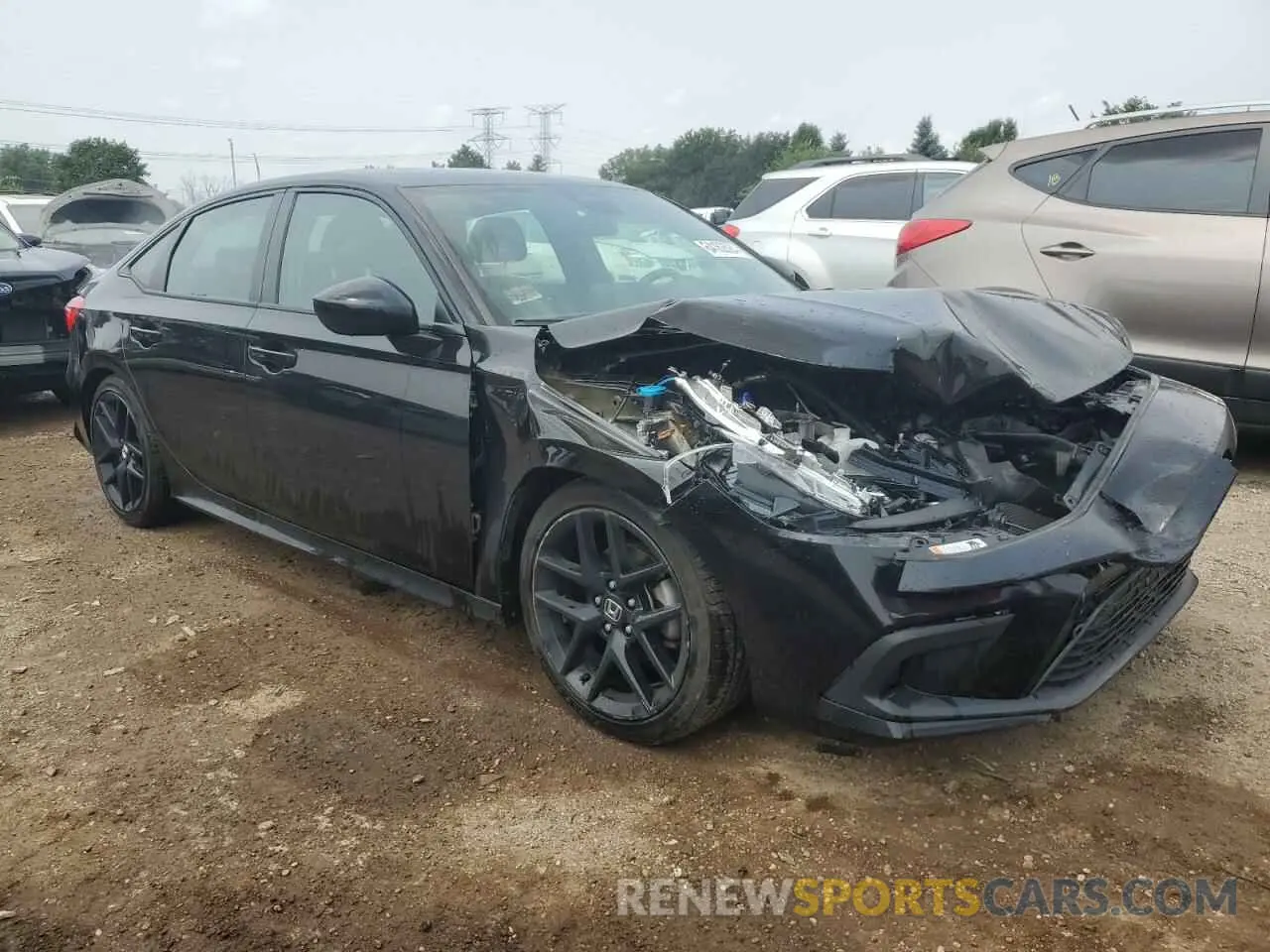 4 Photograph of a damaged car 2HGFE2F52NH571553 HONDA CIVIC 2022