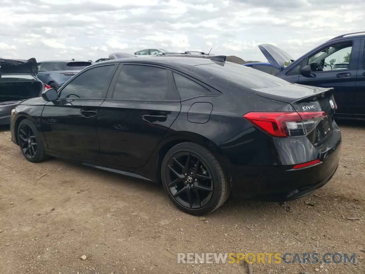2 Photograph of a damaged car 2HGFE2F52NH581709 HONDA CIVIC 2022