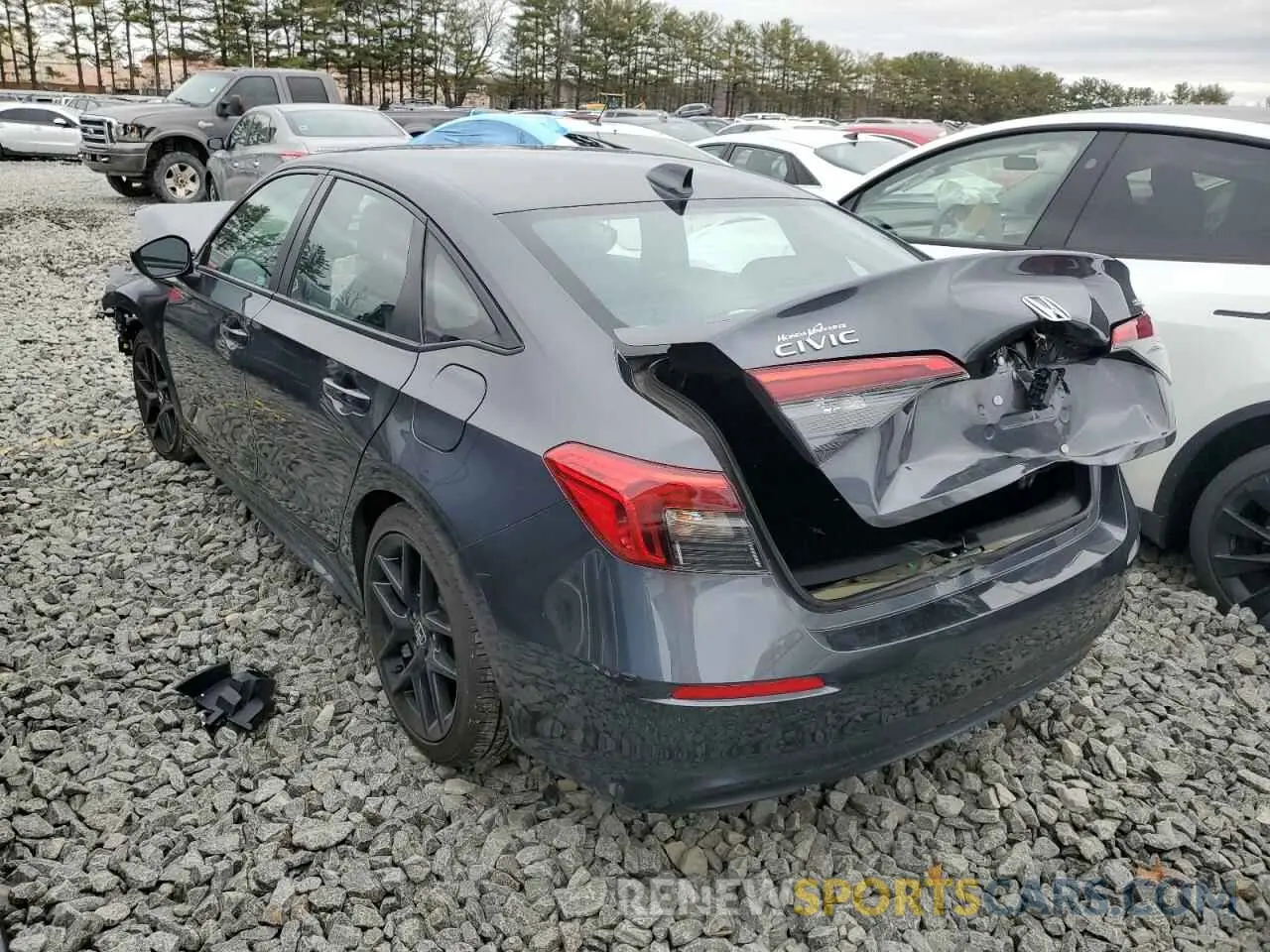 2 Photograph of a damaged car 2HGFE2F52NH582682 HONDA CIVIC 2022