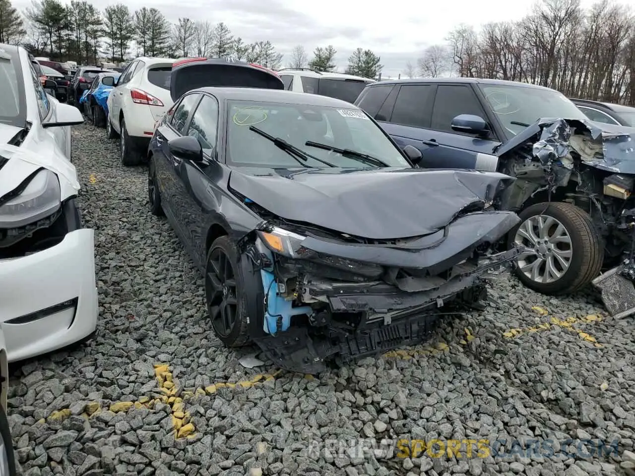 4 Photograph of a damaged car 2HGFE2F52NH582682 HONDA CIVIC 2022