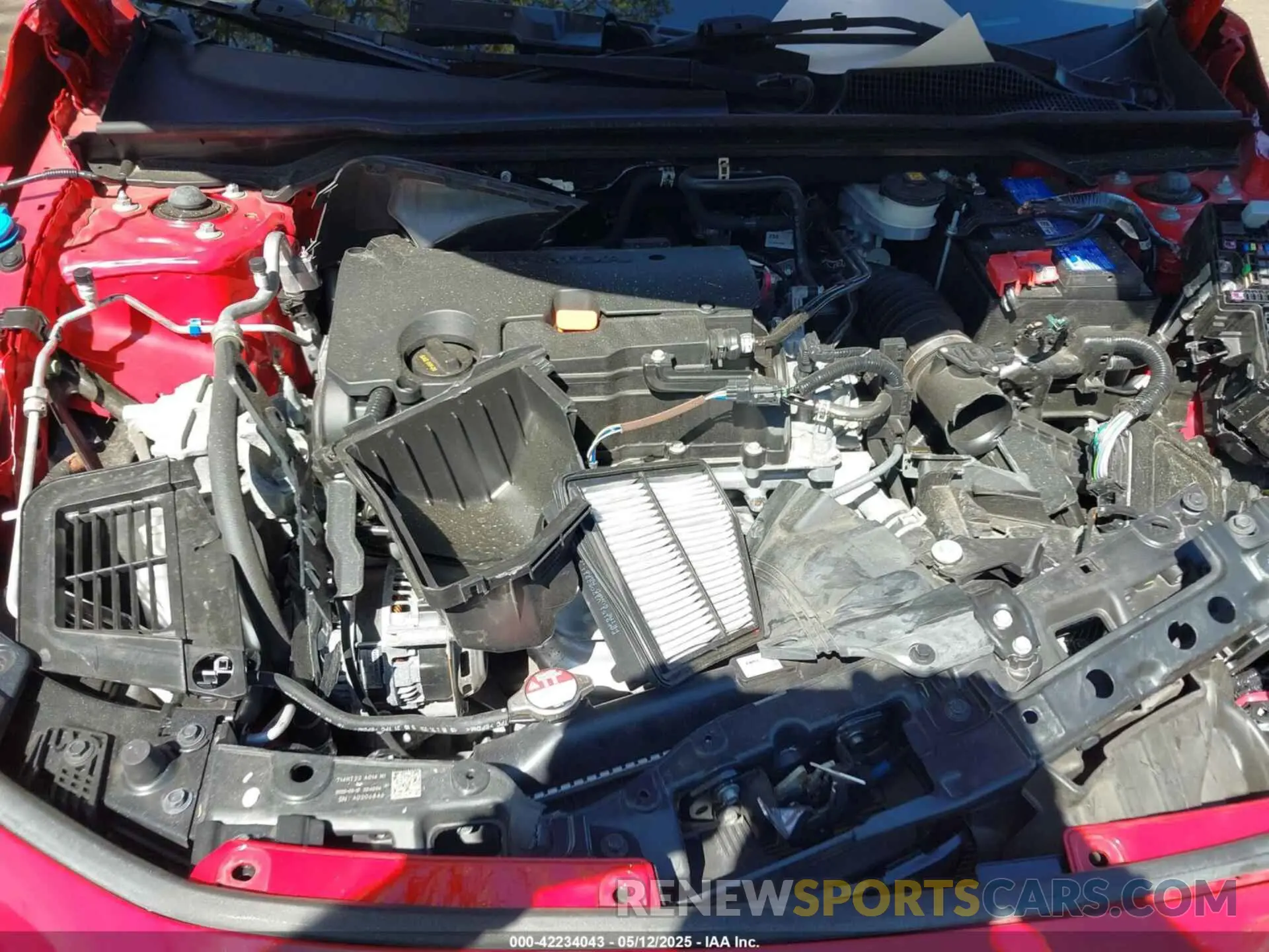 10 Photograph of a damaged car 2HGFE2F52NH583170 HONDA CIVIC 2022