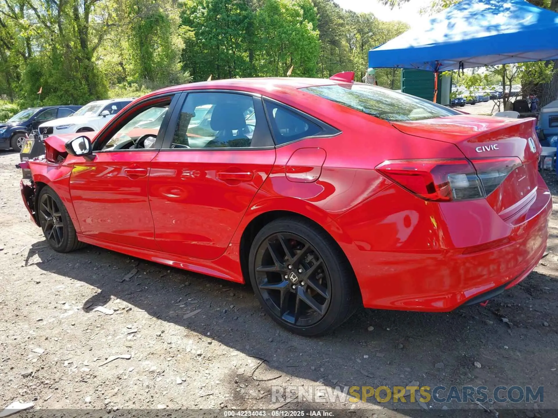 14 Photograph of a damaged car 2HGFE2F52NH583170 HONDA CIVIC 2022