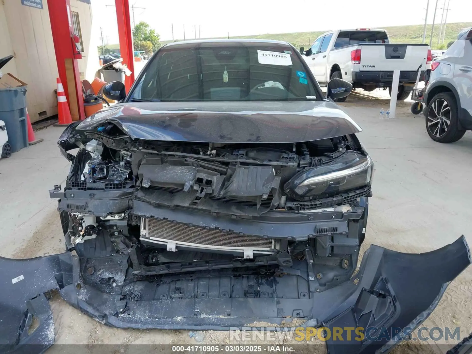13 Photograph of a damaged car 2HGFE2F52NH596002 HONDA CIVIC 2022