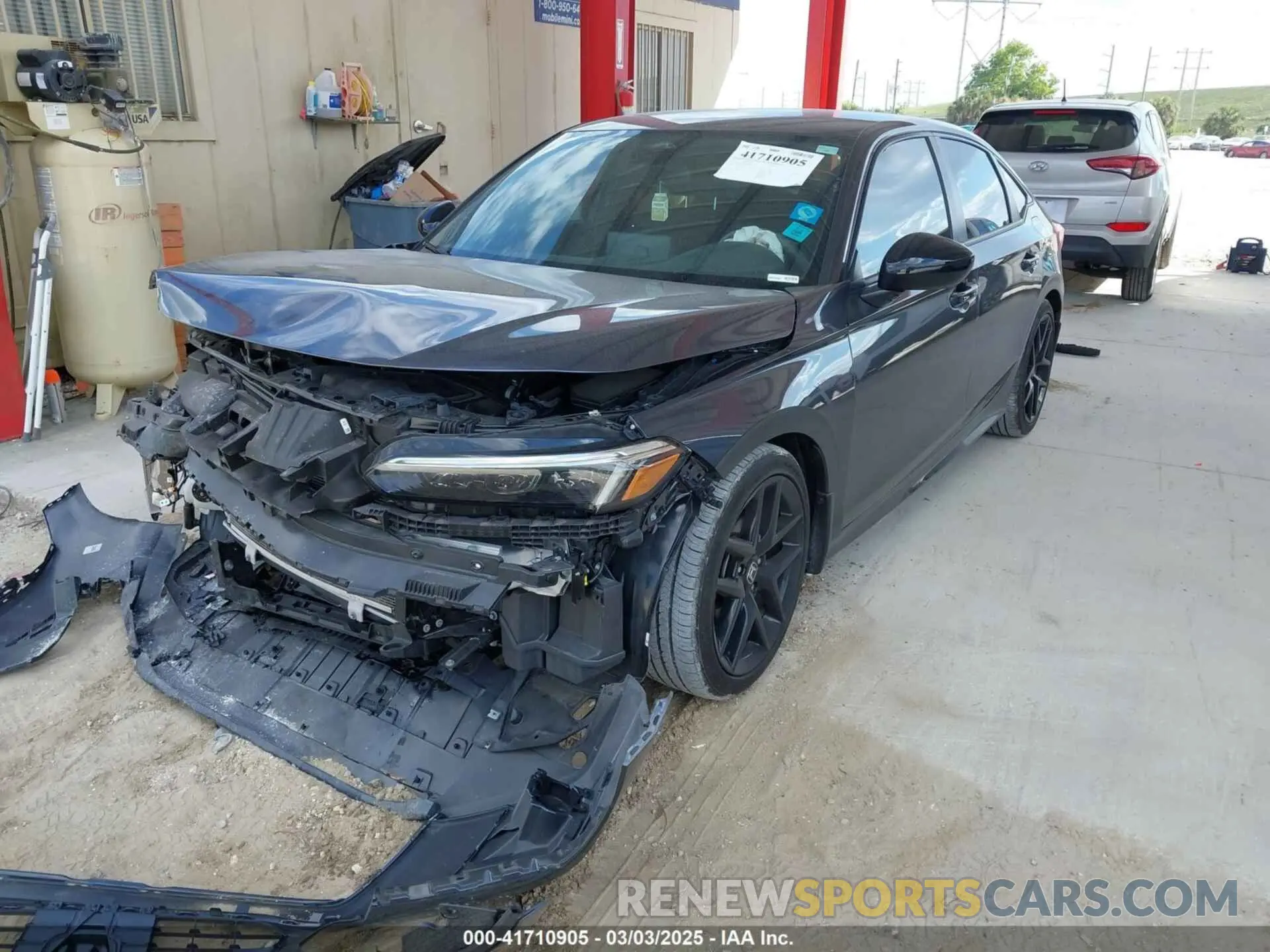 2 Photograph of a damaged car 2HGFE2F52NH596002 HONDA CIVIC 2022
