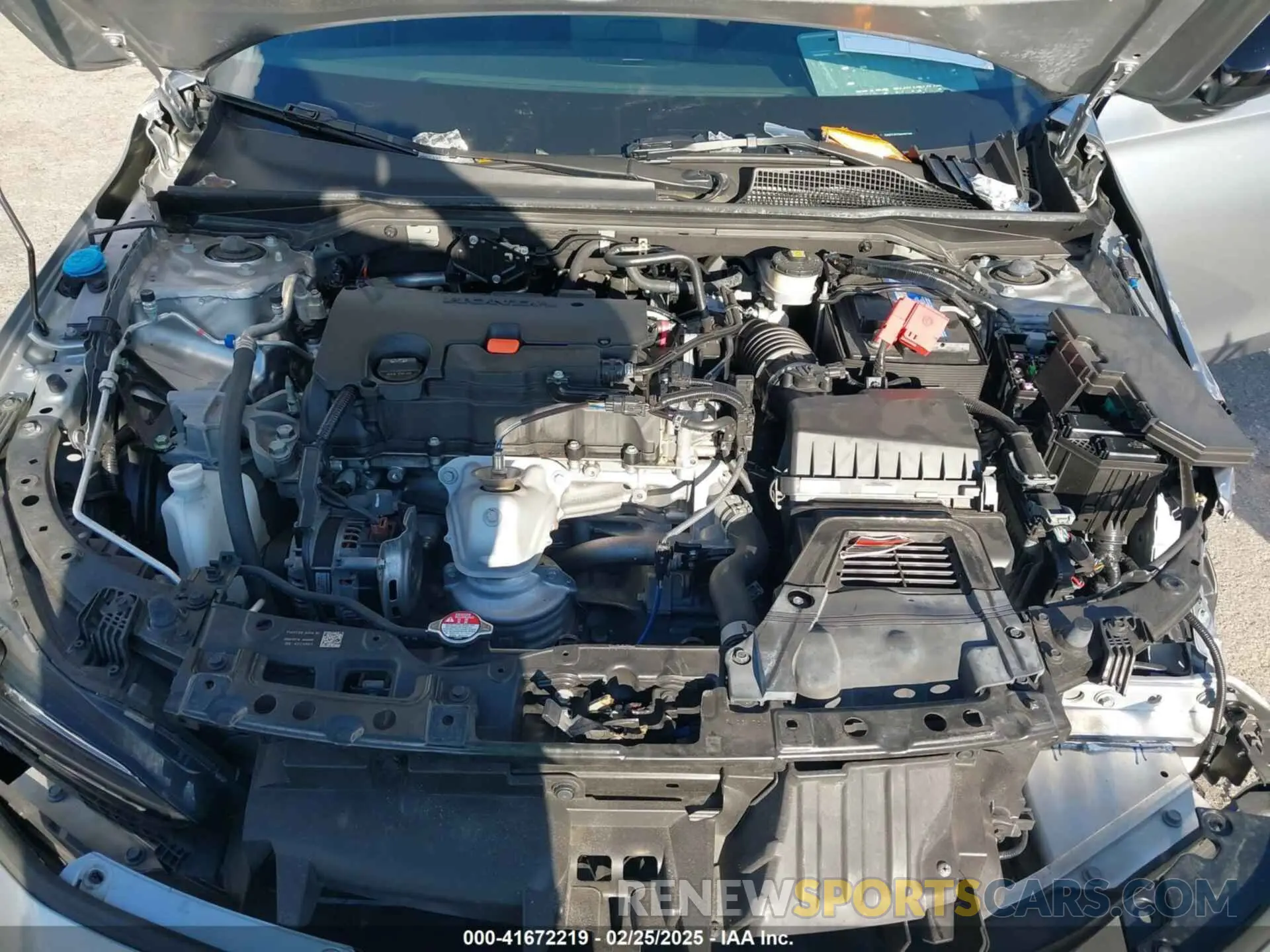 10 Photograph of a damaged car 2HGFE2F52NH597599 HONDA CIVIC 2022