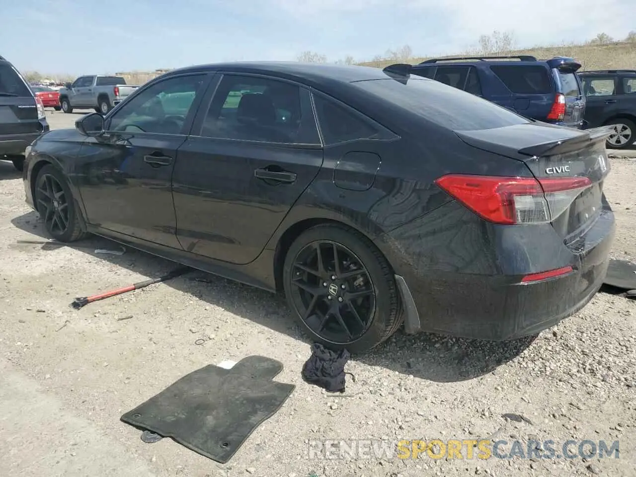 2 Photograph of a damaged car 2HGFE2F52NH600338 HONDA CIVIC 2022