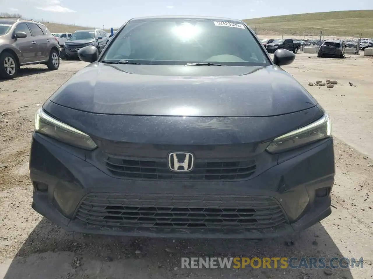 5 Photograph of a damaged car 2HGFE2F52NH600338 HONDA CIVIC 2022