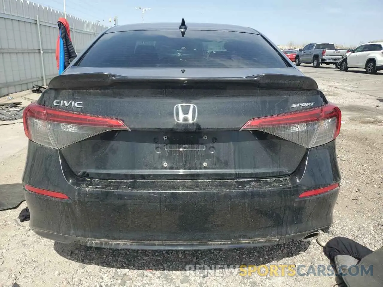 6 Photograph of a damaged car 2HGFE2F52NH600338 HONDA CIVIC 2022