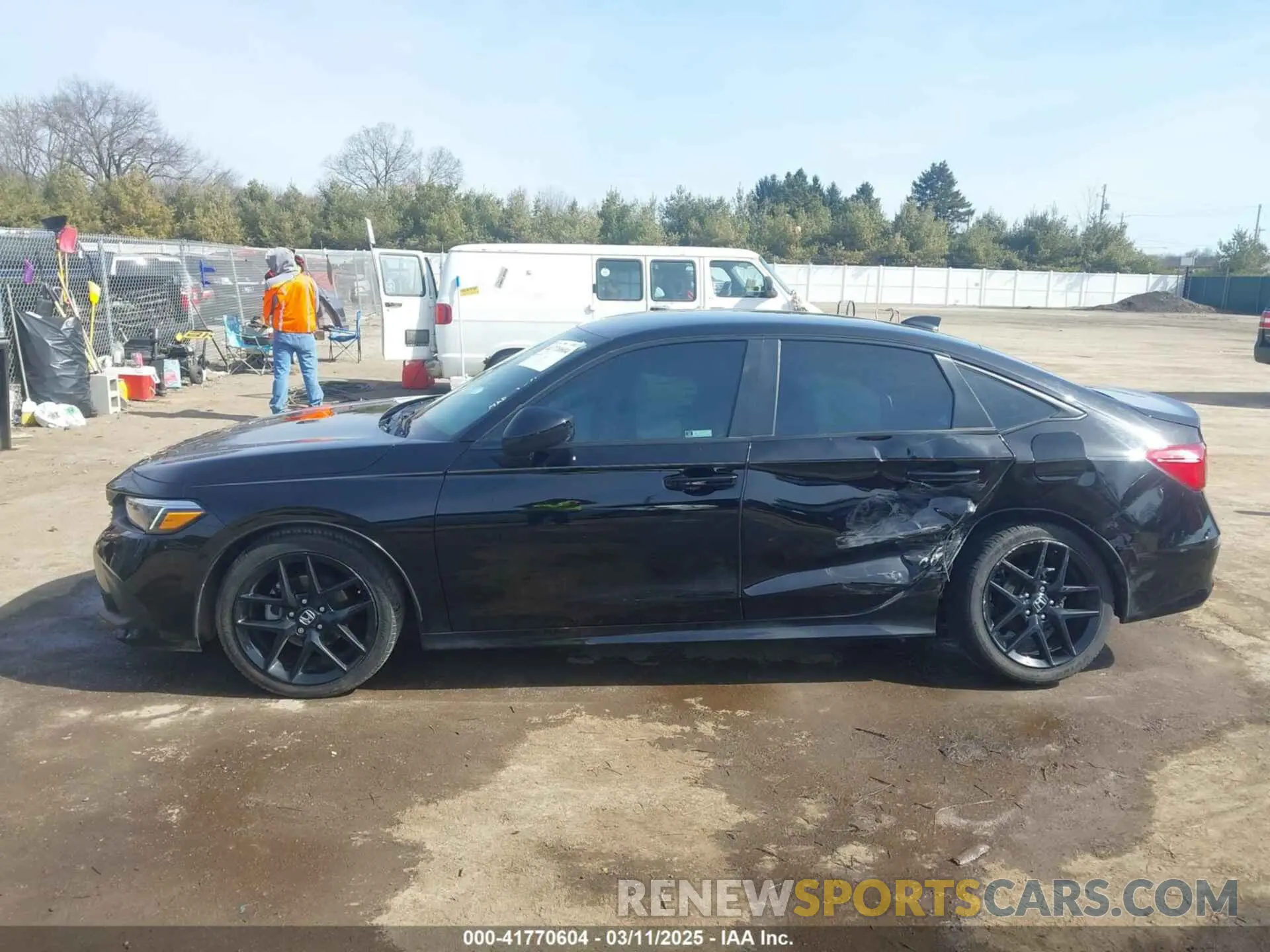 14 Photograph of a damaged car 2HGFE2F52NH600629 HONDA CIVIC 2022
