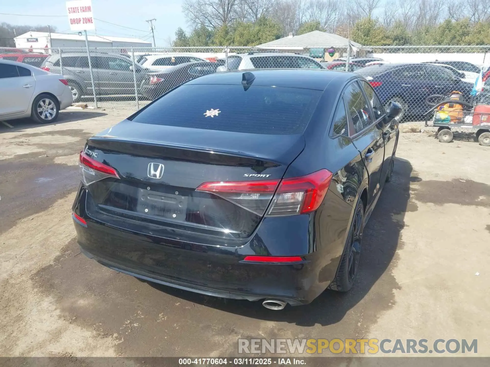 4 Photograph of a damaged car 2HGFE2F52NH600629 HONDA CIVIC 2022