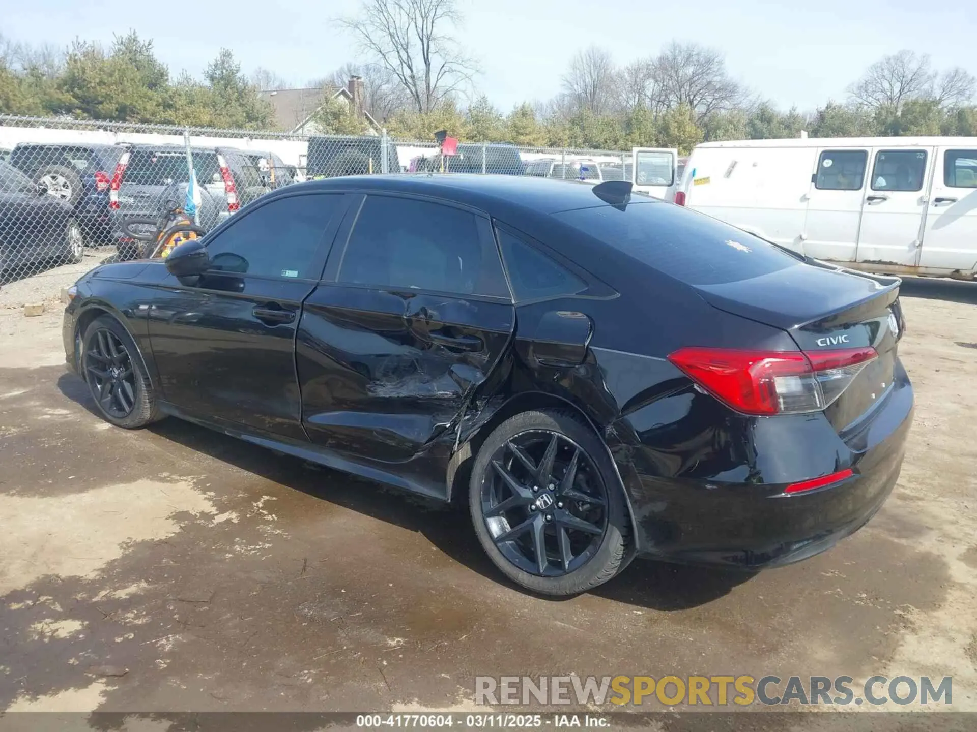 6 Photograph of a damaged car 2HGFE2F52NH600629 HONDA CIVIC 2022