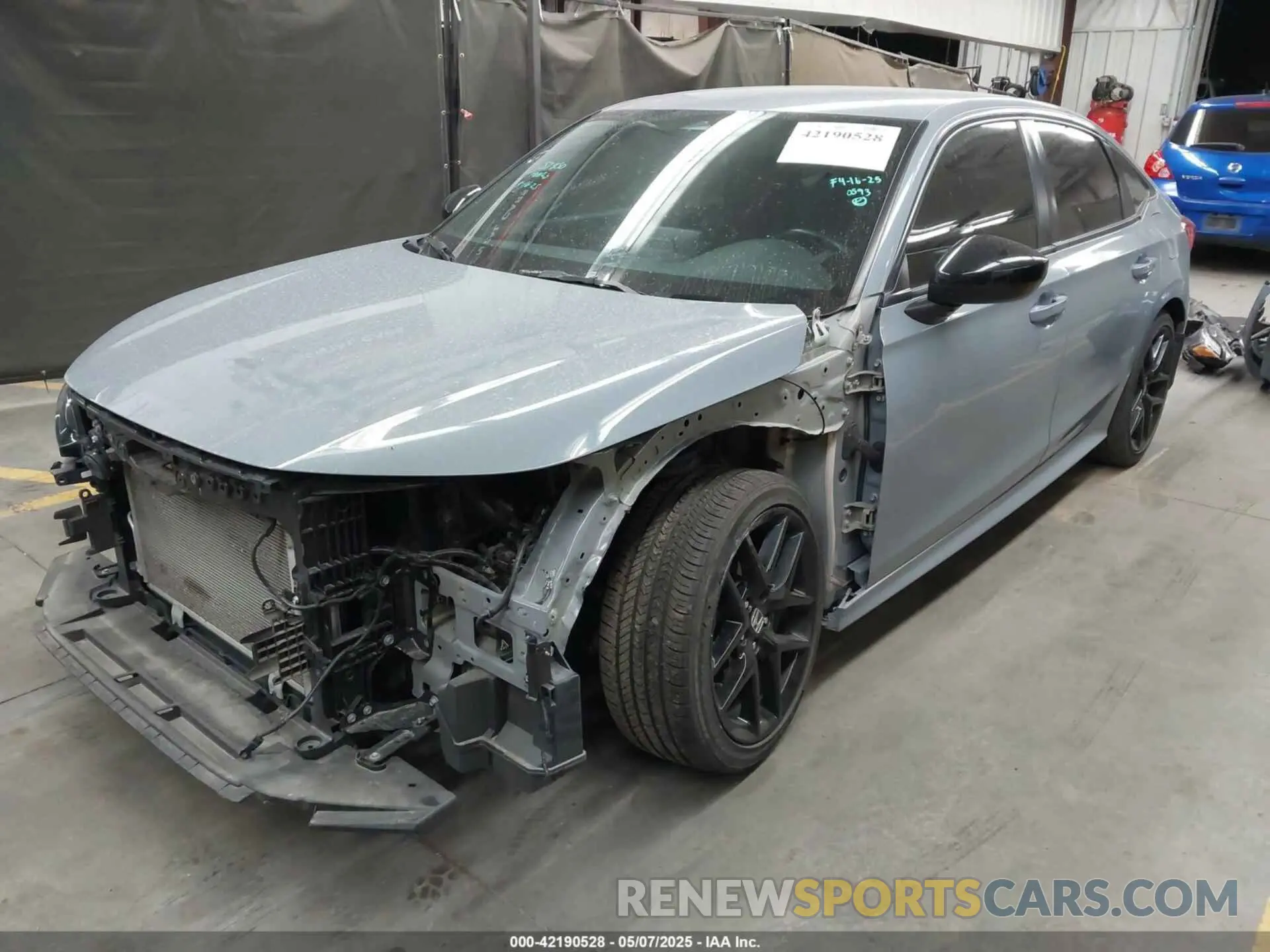 2 Photograph of a damaged car 2HGFE2F52NH610593 HONDA CIVIC 2022