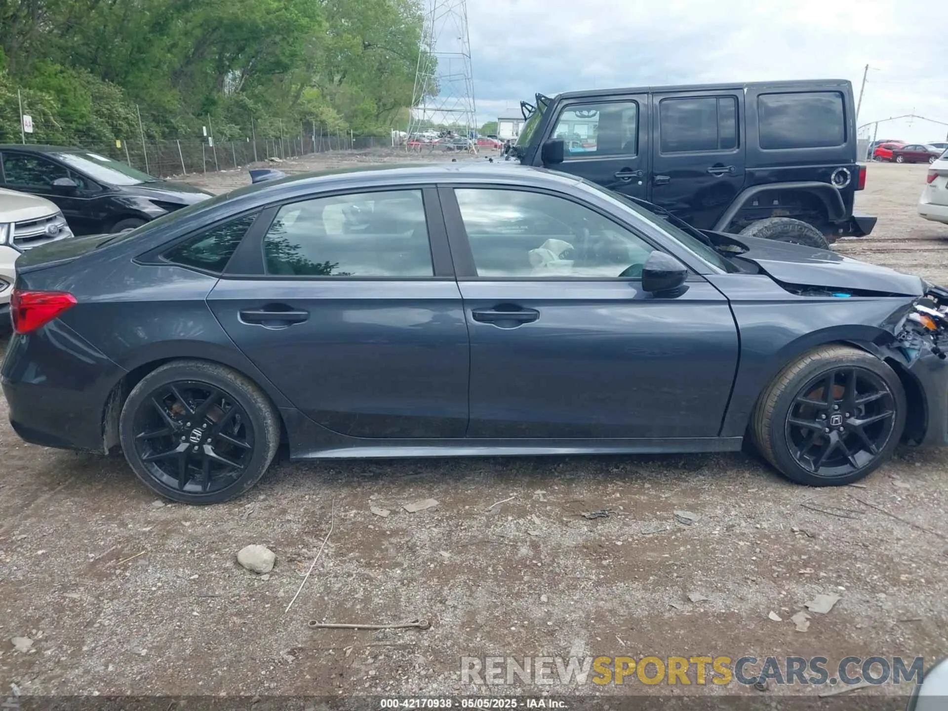 13 Photograph of a damaged car 2HGFE2F52NH610898 HONDA CIVIC 2022