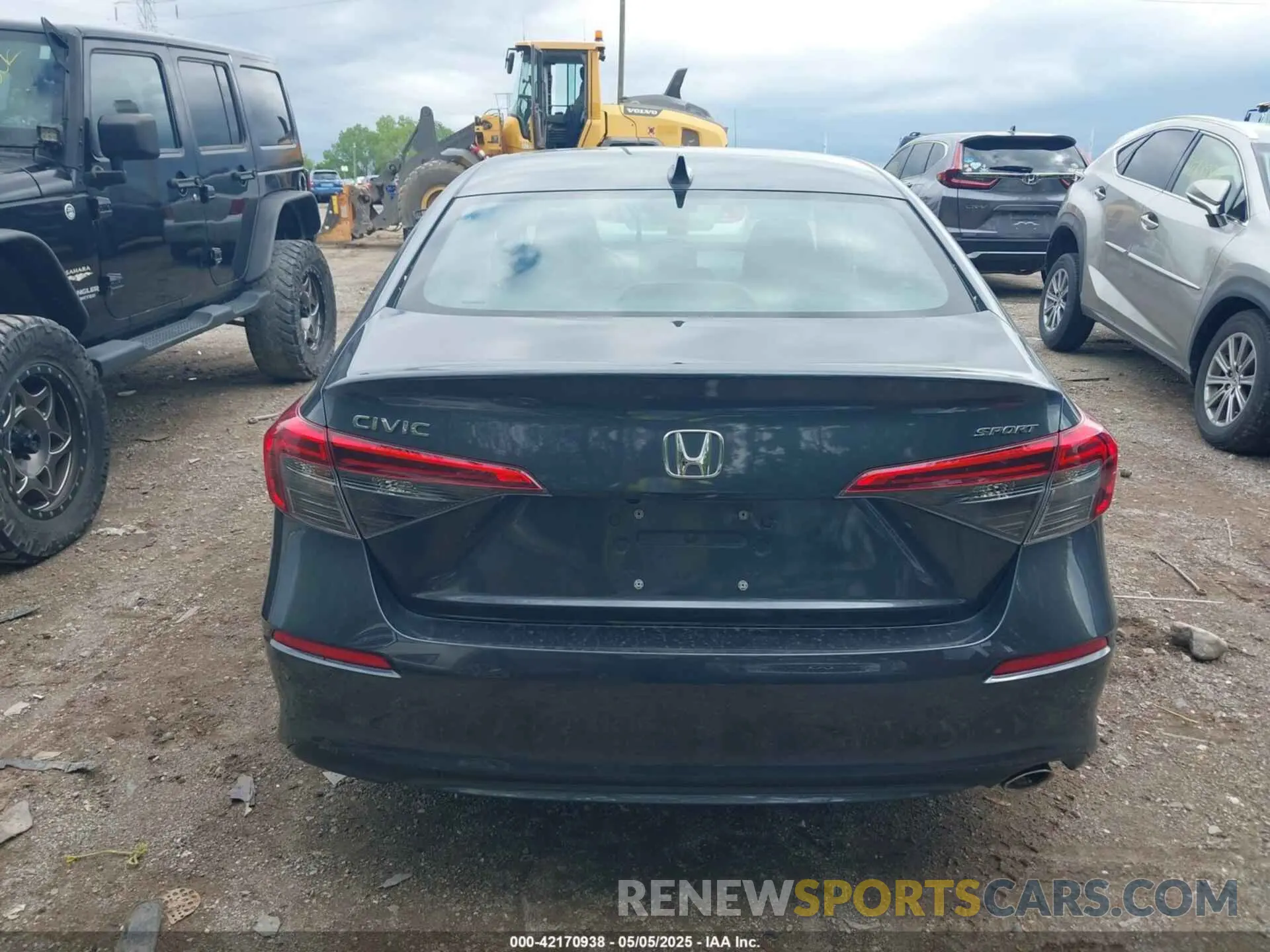 16 Photograph of a damaged car 2HGFE2F52NH610898 HONDA CIVIC 2022