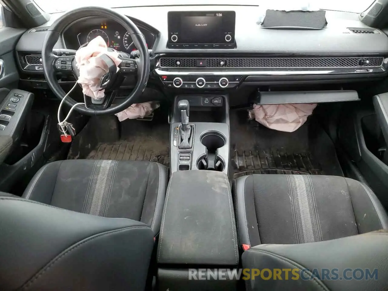 8 Photograph of a damaged car 2HGFE2F53NH111592 HONDA CIVIC 2022