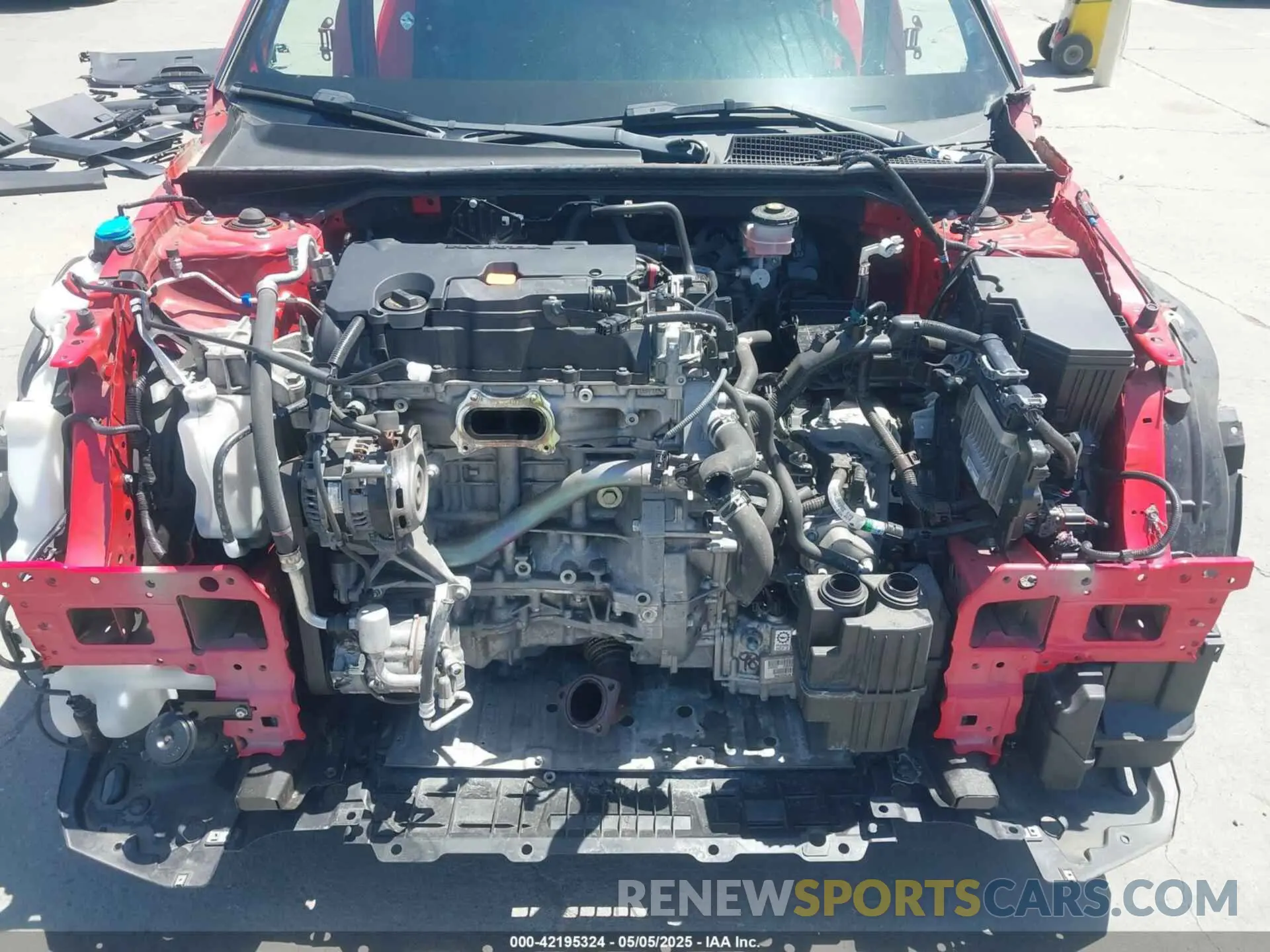 10 Photograph of a damaged car 2HGFE2F53NH500863 HONDA CIVIC 2022