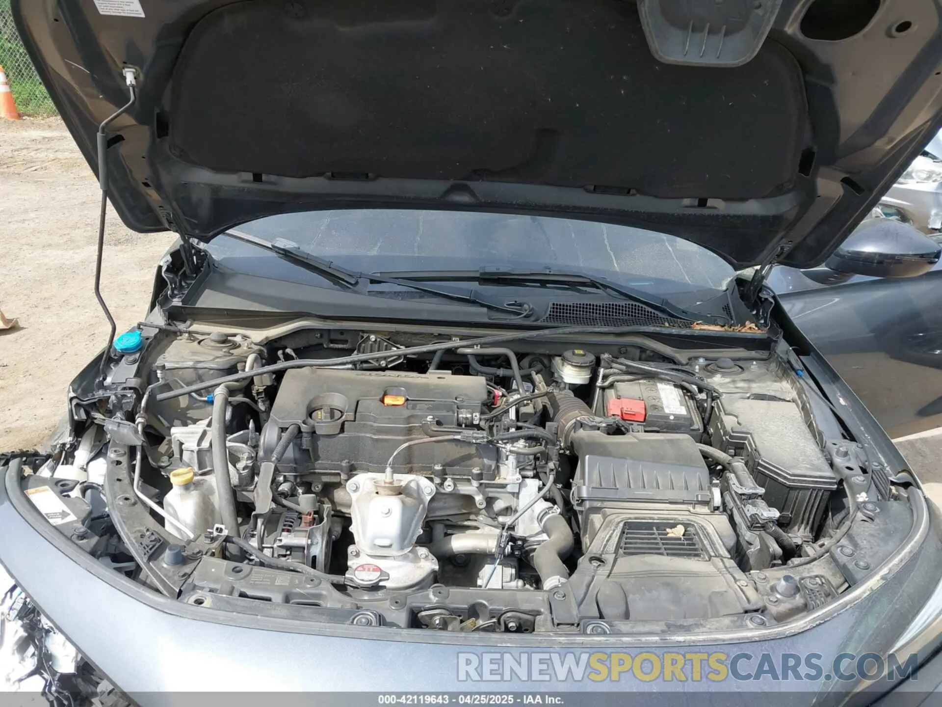10 Photograph of a damaged car 2HGFE2F53NH512821 HONDA CIVIC 2022