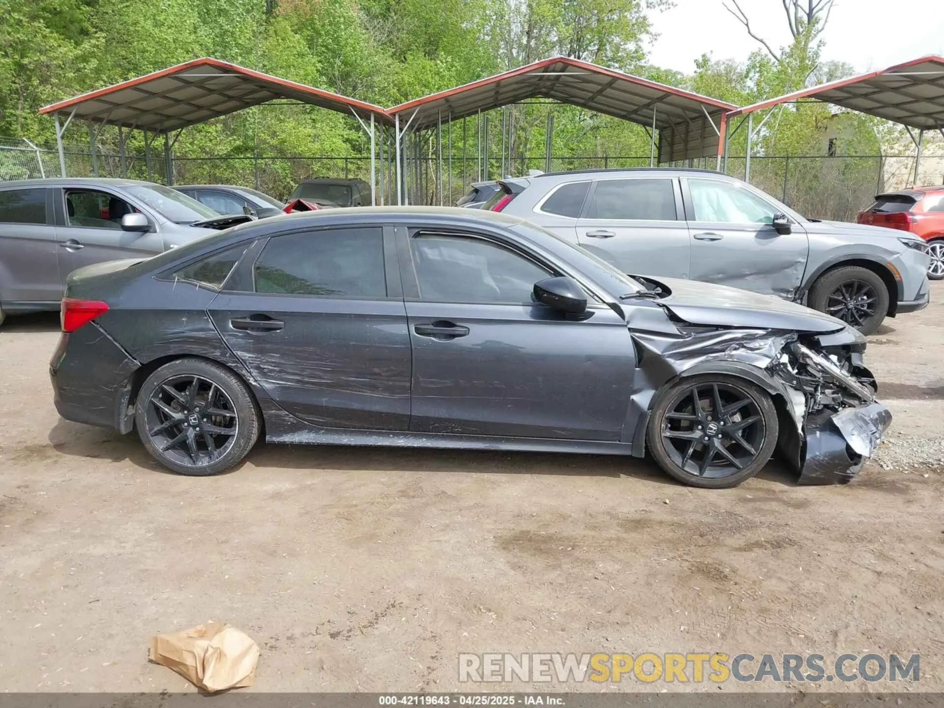 13 Photograph of a damaged car 2HGFE2F53NH512821 HONDA CIVIC 2022
