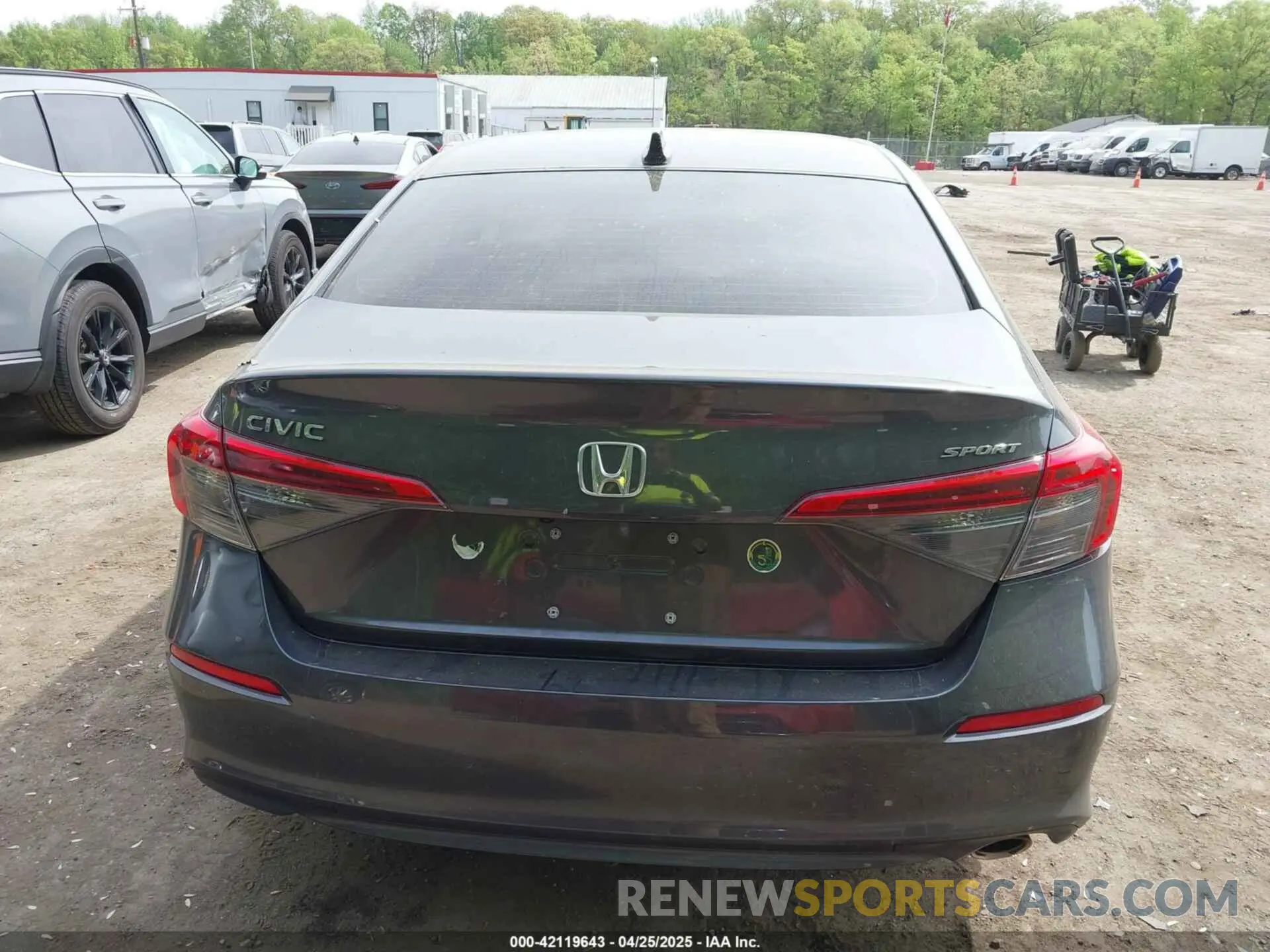 16 Photograph of a damaged car 2HGFE2F53NH512821 HONDA CIVIC 2022