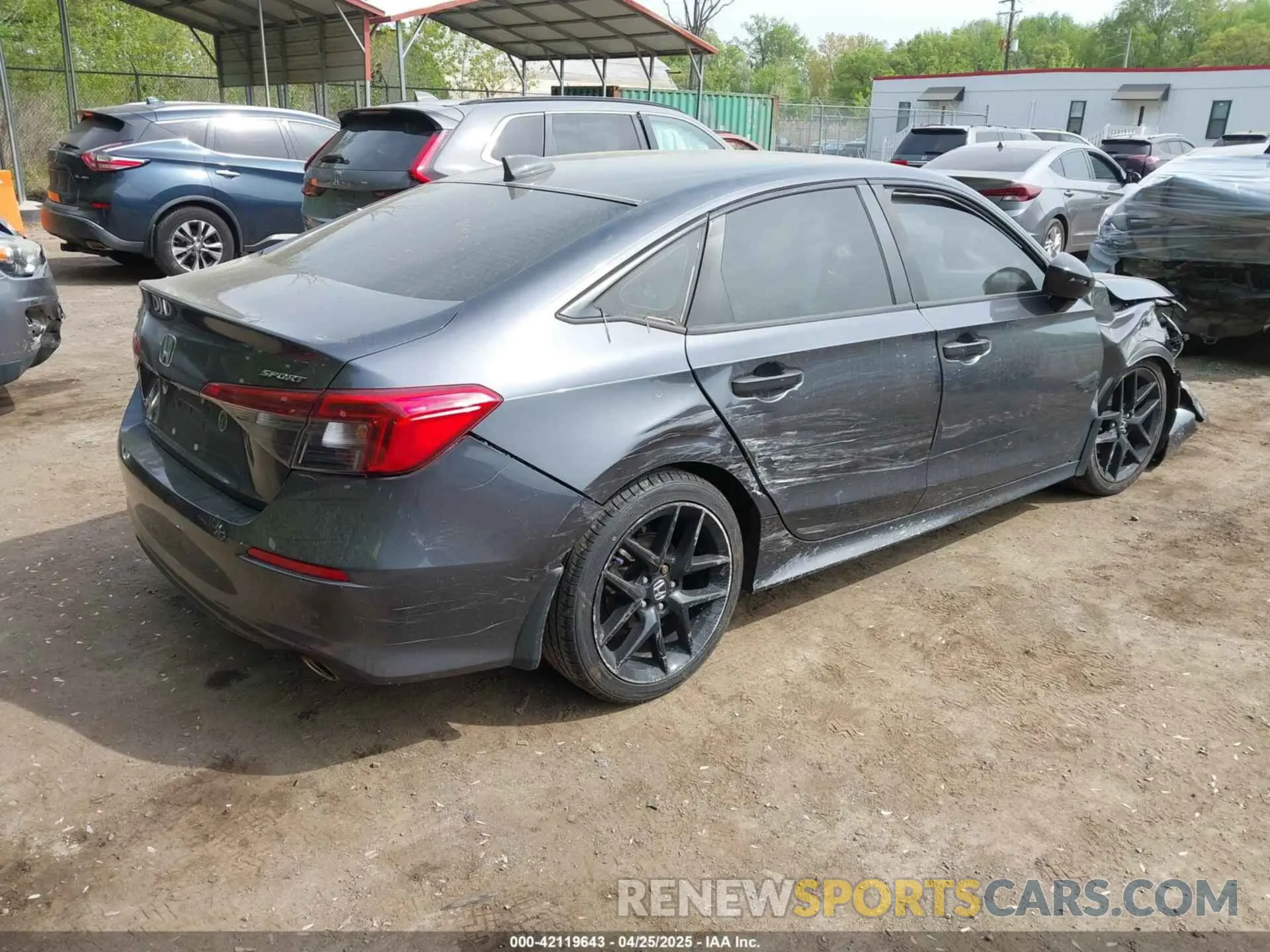 4 Photograph of a damaged car 2HGFE2F53NH512821 HONDA CIVIC 2022