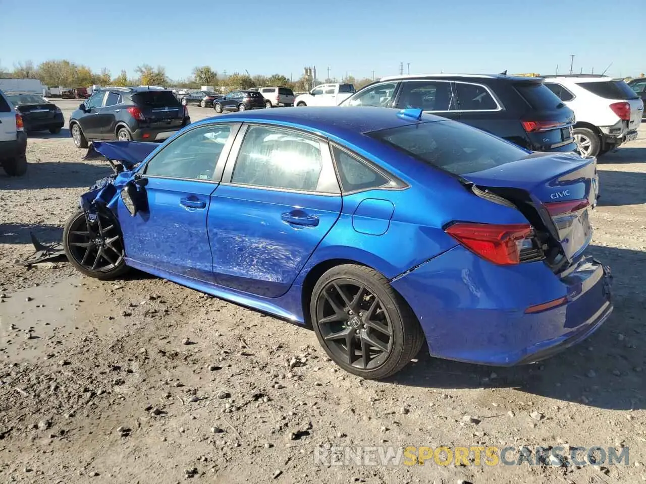 2 Photograph of a damaged car 2HGFE2F53NH513676 HONDA CIVIC 2022