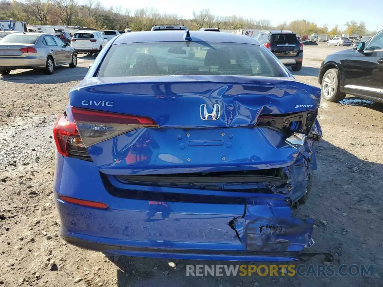6 Photograph of a damaged car 2HGFE2F53NH513676 HONDA CIVIC 2022
