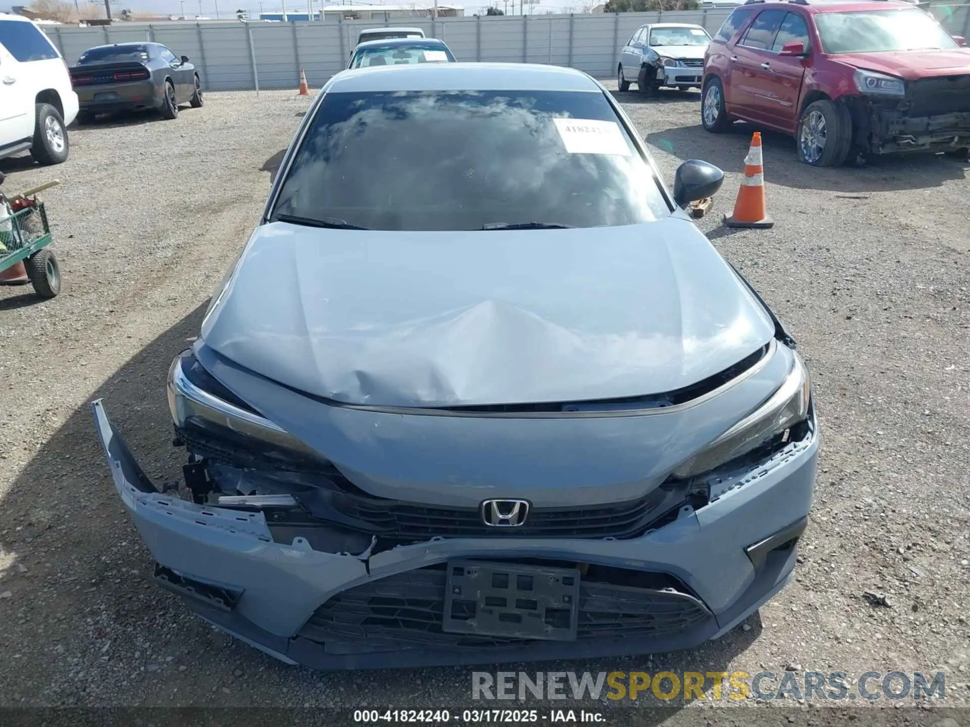 12 Photograph of a damaged car 2HGFE2F53NH519087 HONDA CIVIC 2022