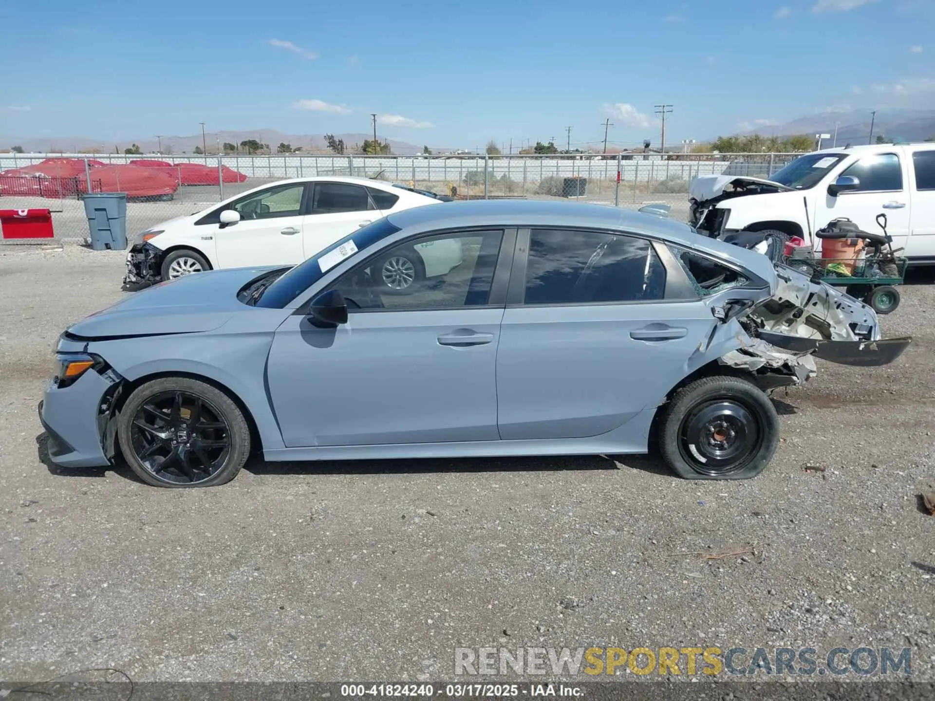14 Photograph of a damaged car 2HGFE2F53NH519087 HONDA CIVIC 2022