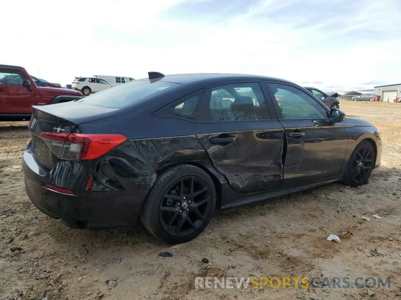 3 Photograph of a damaged car 2HGFE2F53NH527044 HONDA CIVIC 2022