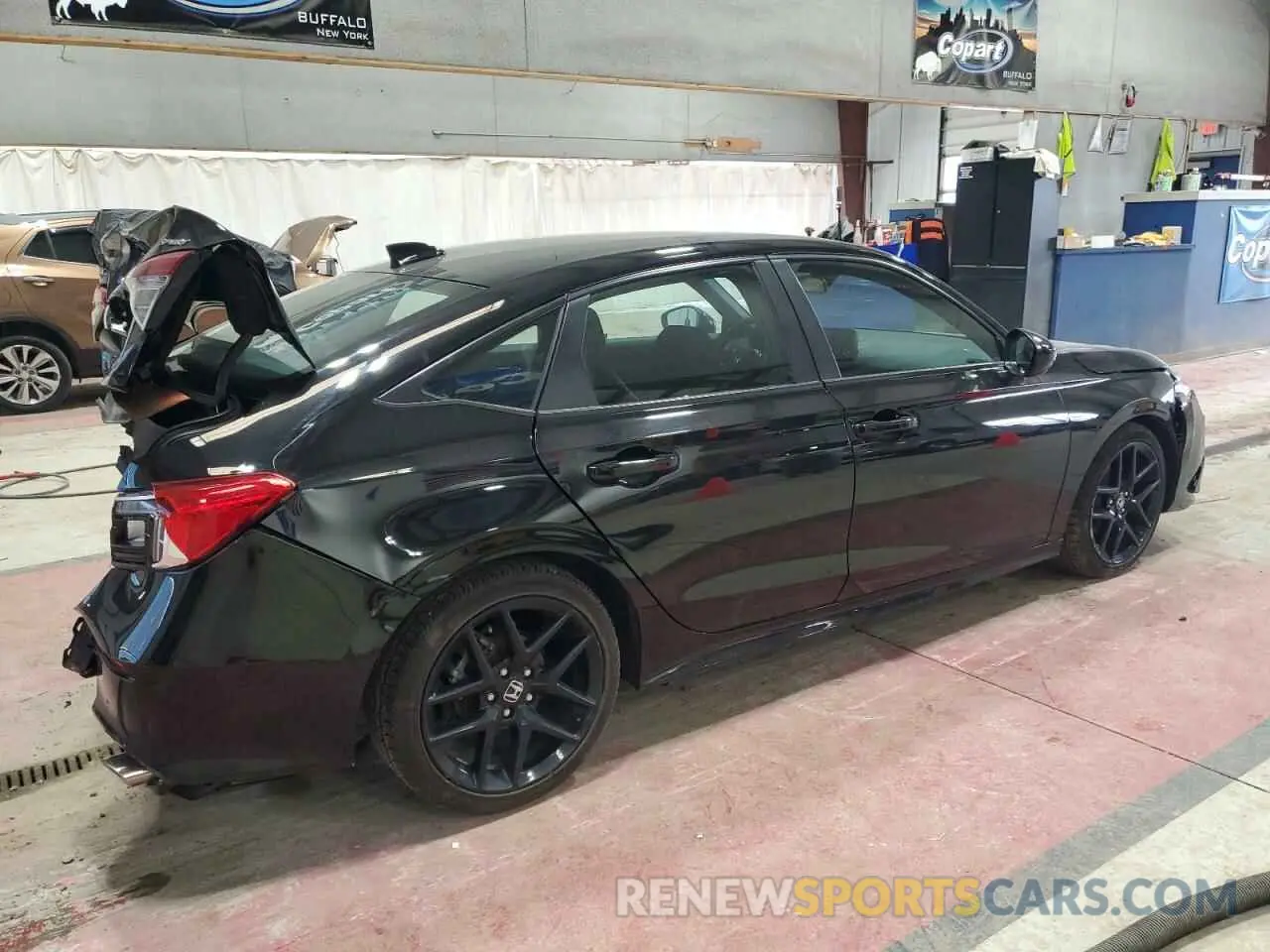 3 Photograph of a damaged car 2HGFE2F53NH534026 HONDA CIVIC 2022