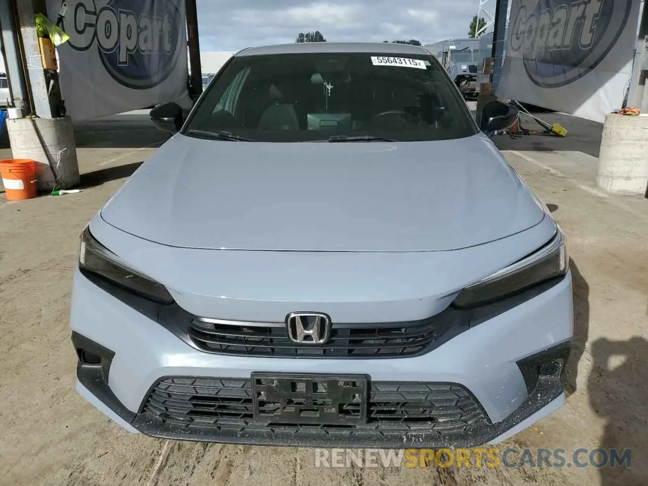 5 Photograph of a damaged car 2HGFE2F53NH535144 HONDA CIVIC 2022