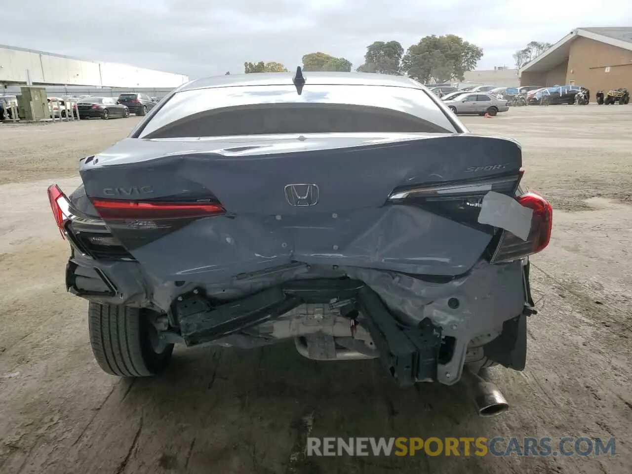 6 Photograph of a damaged car 2HGFE2F53NH535144 HONDA CIVIC 2022