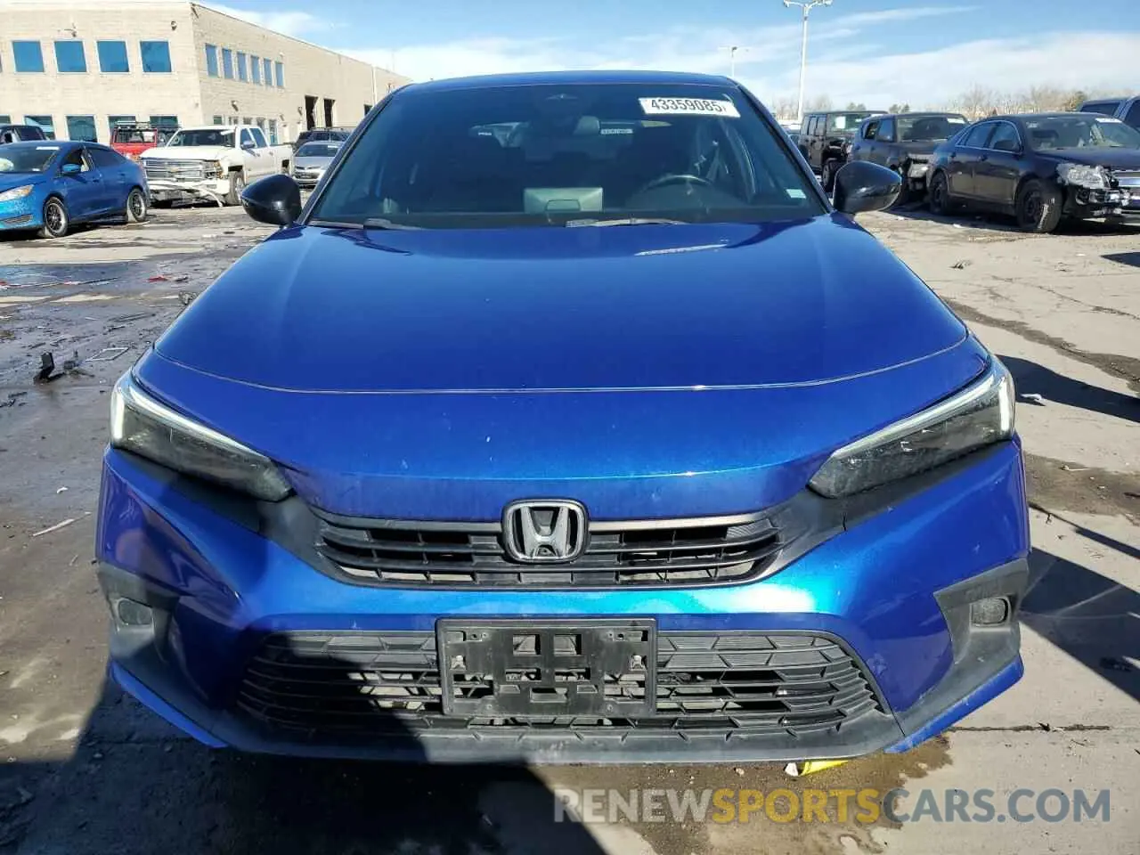 5 Photograph of a damaged car 2HGFE2F53NH543986 HONDA CIVIC 2022