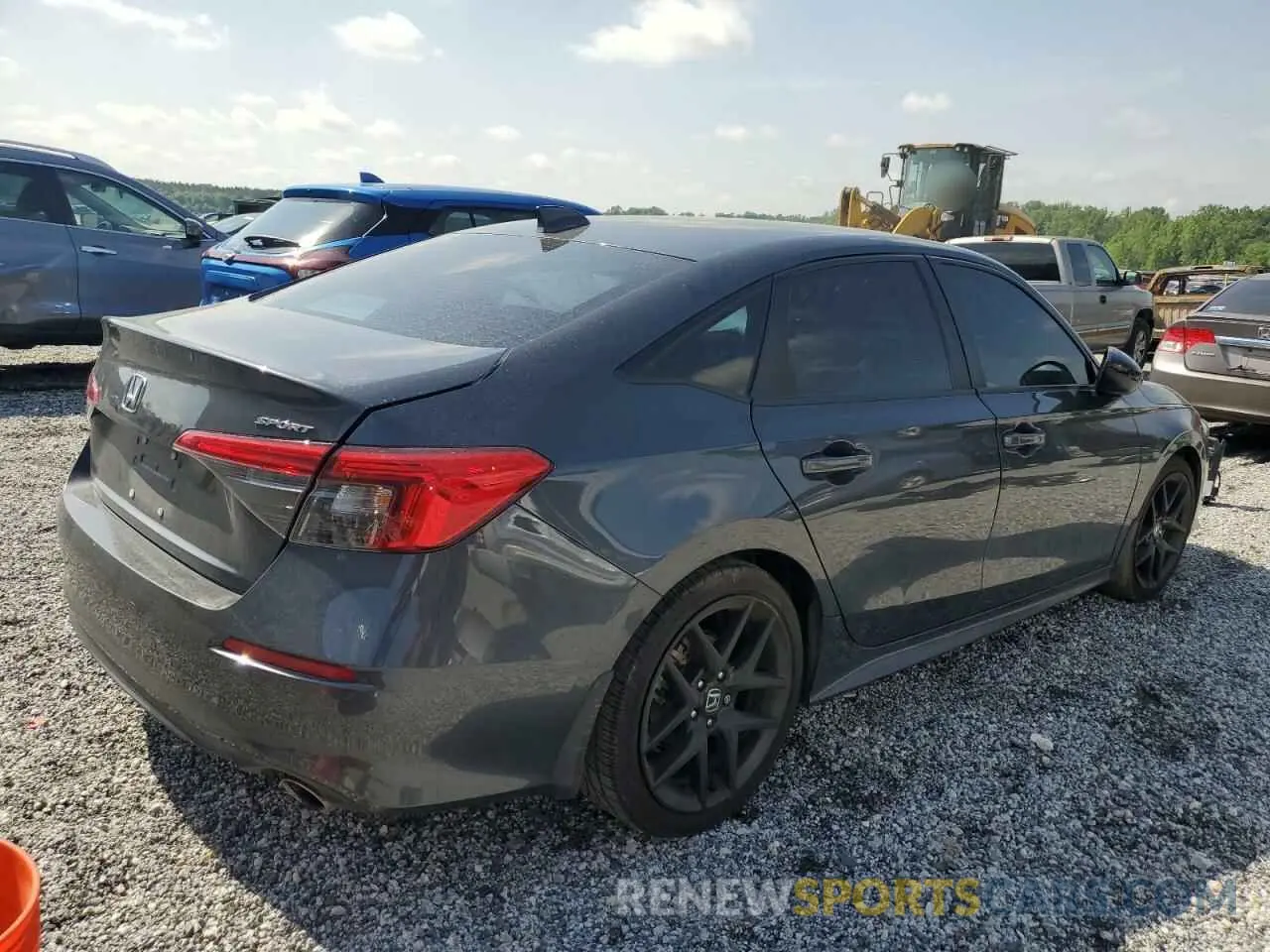 3 Photograph of a damaged car 2HGFE2F53NH551165 HONDA CIVIC 2022