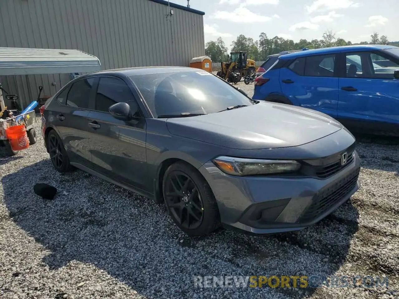 4 Photograph of a damaged car 2HGFE2F53NH551165 HONDA CIVIC 2022