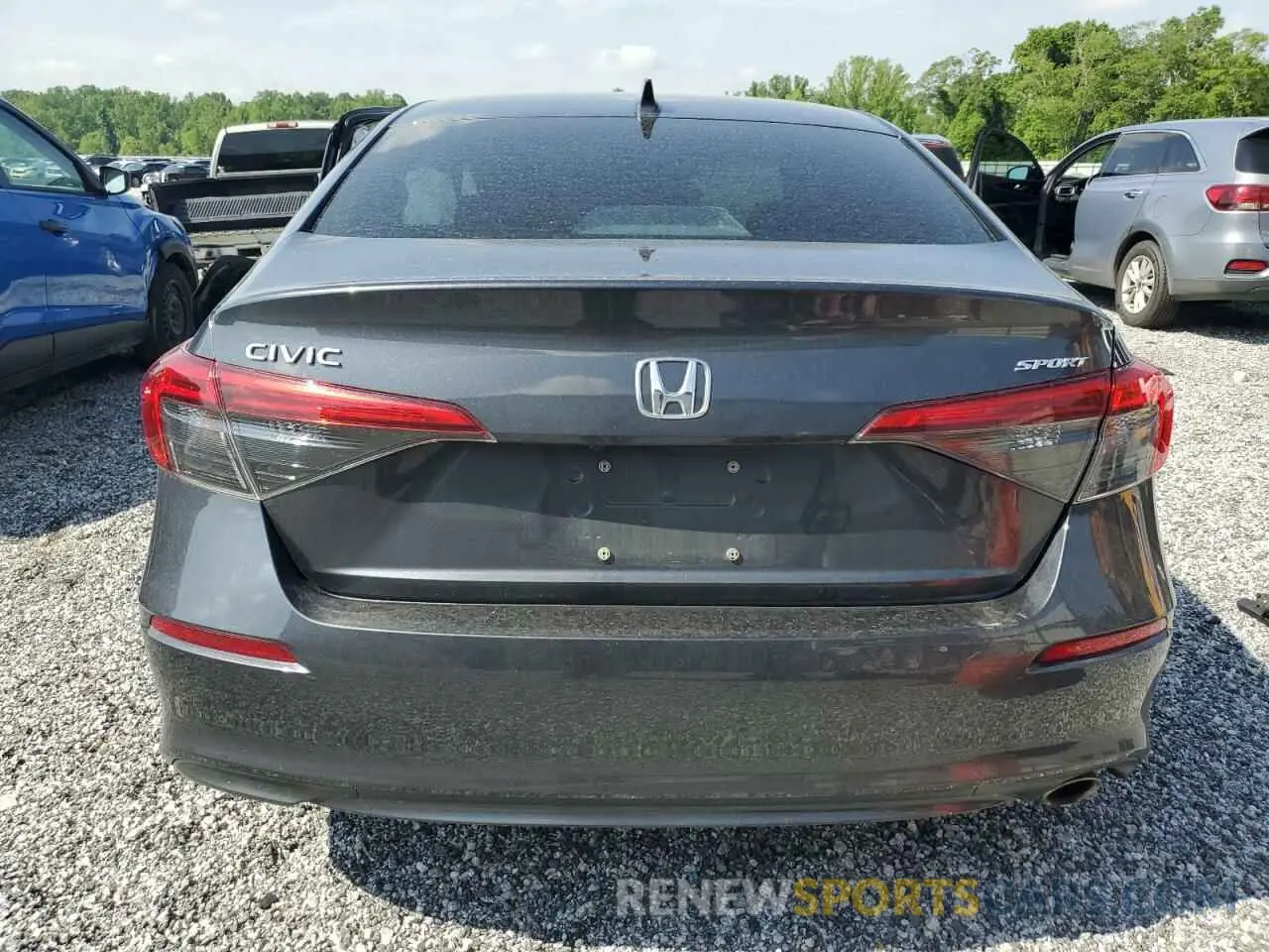 6 Photograph of a damaged car 2HGFE2F53NH551165 HONDA CIVIC 2022