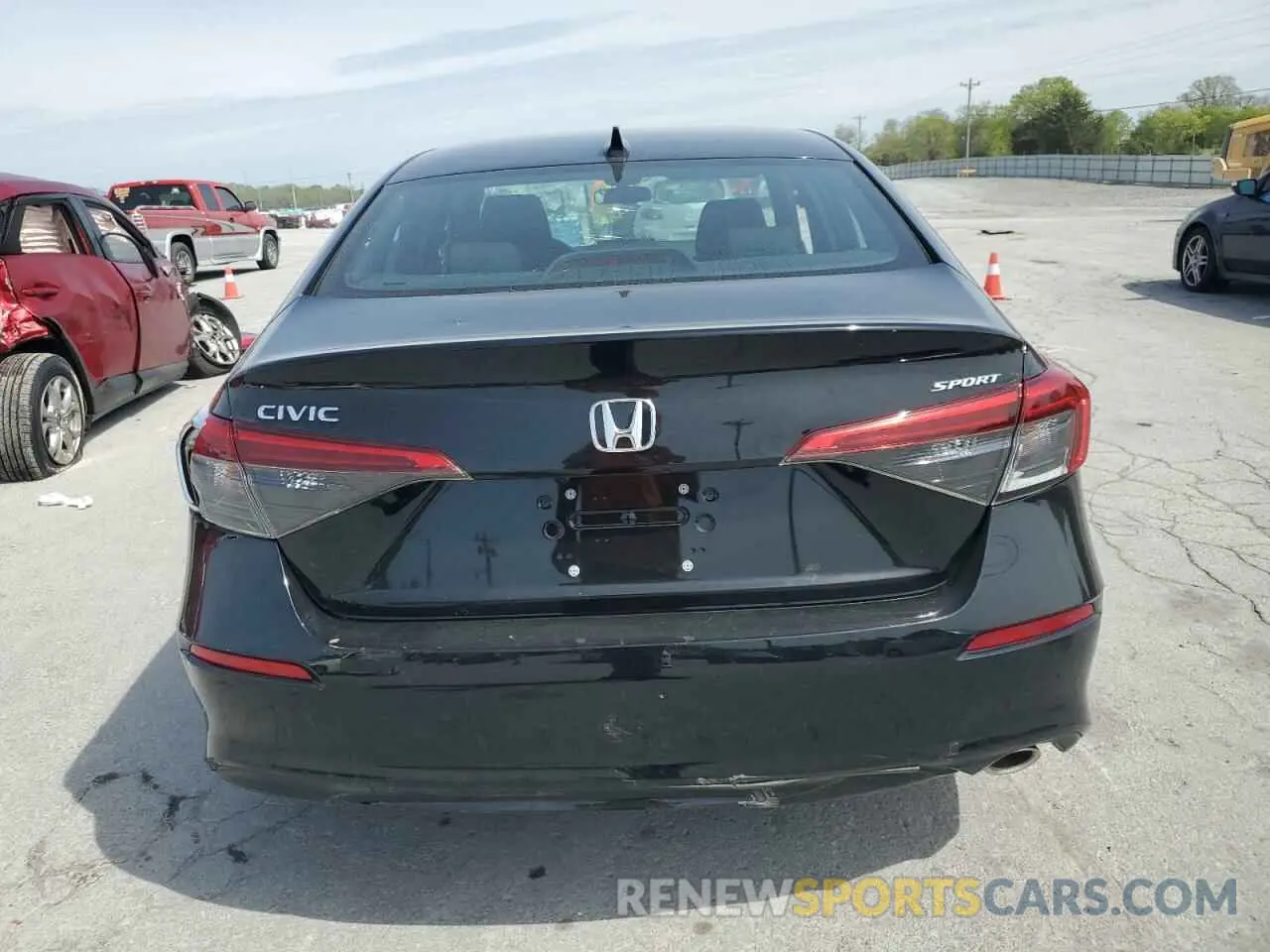 6 Photograph of a damaged car 2HGFE2F53NH554292 HONDA CIVIC 2022