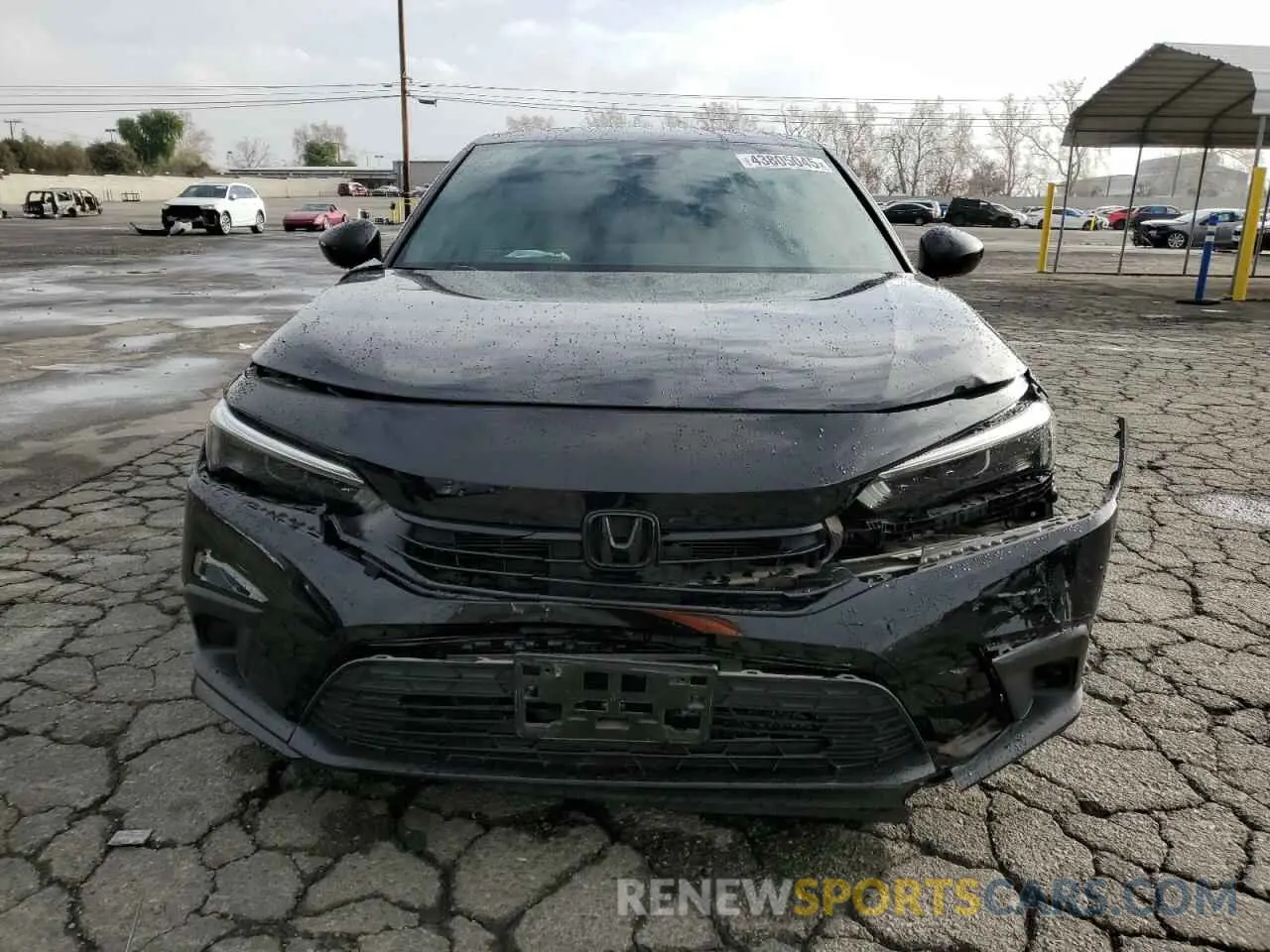 5 Photograph of a damaged car 2HGFE2F53NH554308 HONDA CIVIC 2022