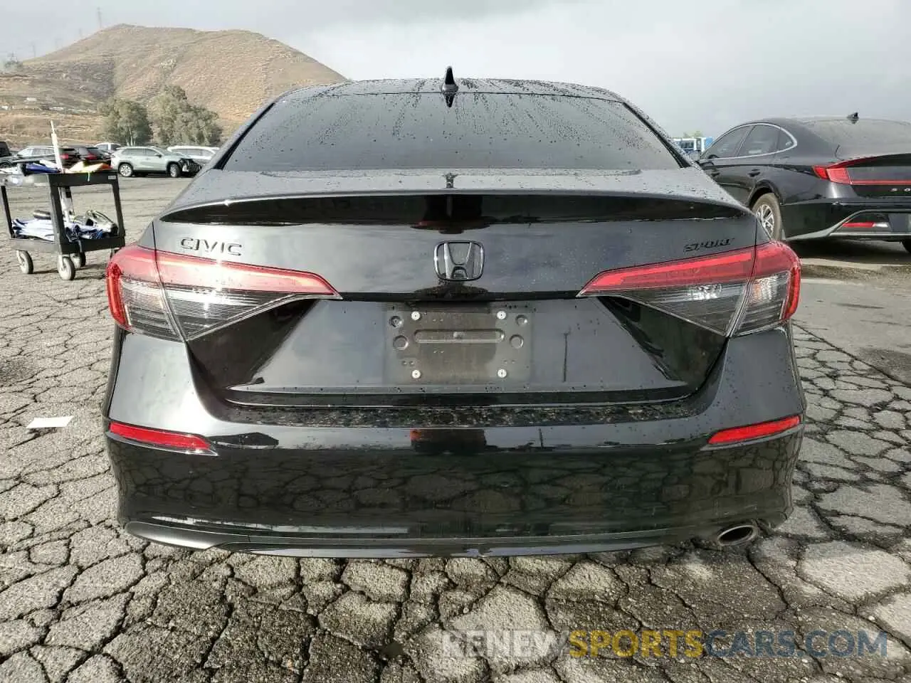 6 Photograph of a damaged car 2HGFE2F53NH554308 HONDA CIVIC 2022