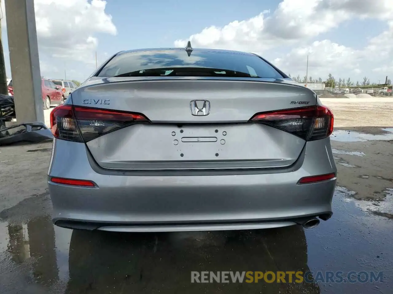 6 Photograph of a damaged car 2HGFE2F53NH555491 HONDA CIVIC 2022