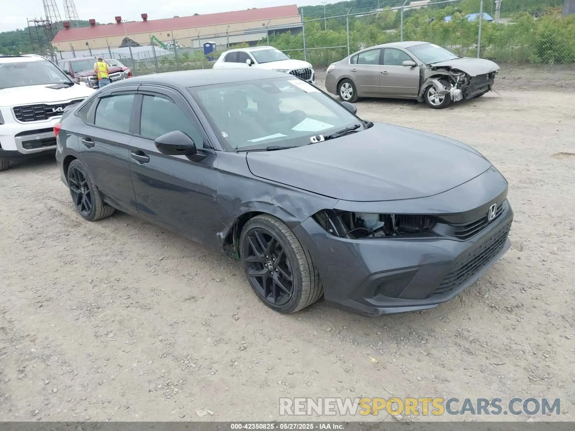 1 Photograph of a damaged car 2HGFE2F53NH562263 HONDA CIVIC 2022