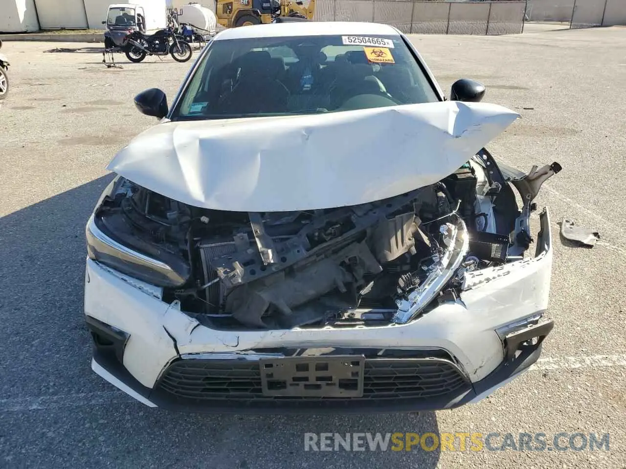 5 Photograph of a damaged car 2HGFE2F53NH573781 HONDA CIVIC 2022
