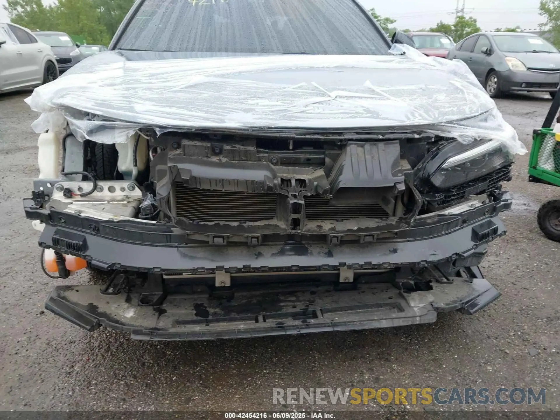 6 Photograph of a damaged car 2HGFE2F53NH591763 HONDA CIVIC 2022