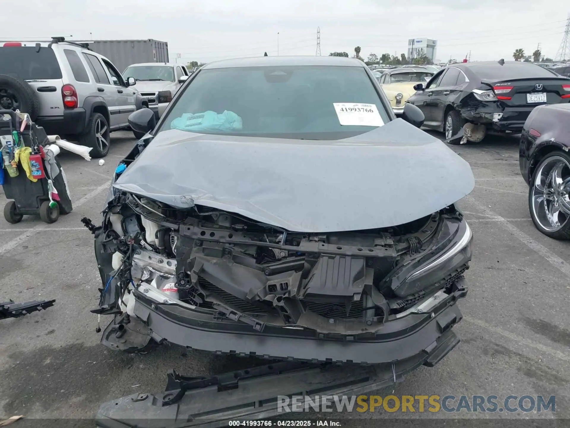 12 Photograph of a damaged car 2HGFE2F53NH595327 HONDA CIVIC 2022