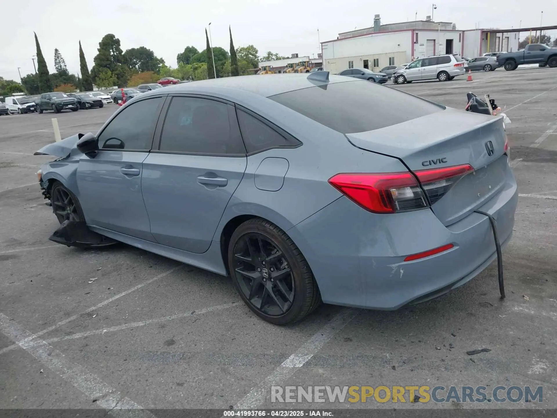 3 Photograph of a damaged car 2HGFE2F53NH595327 HONDA CIVIC 2022