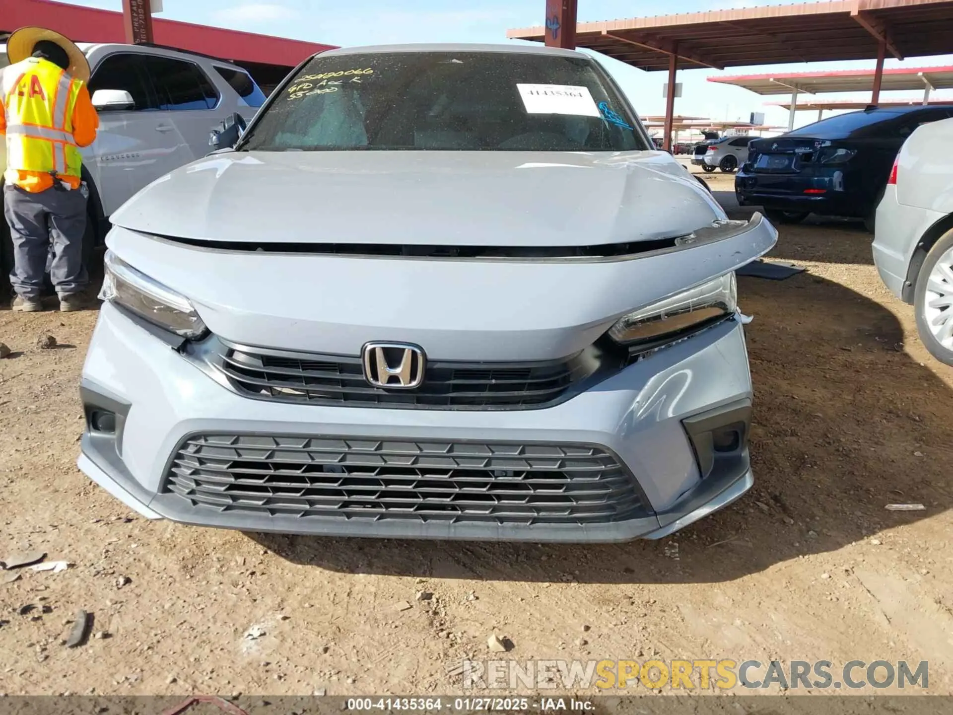 11 Photograph of a damaged car 2HGFE2F53NH600302 HONDA CIVIC 2022