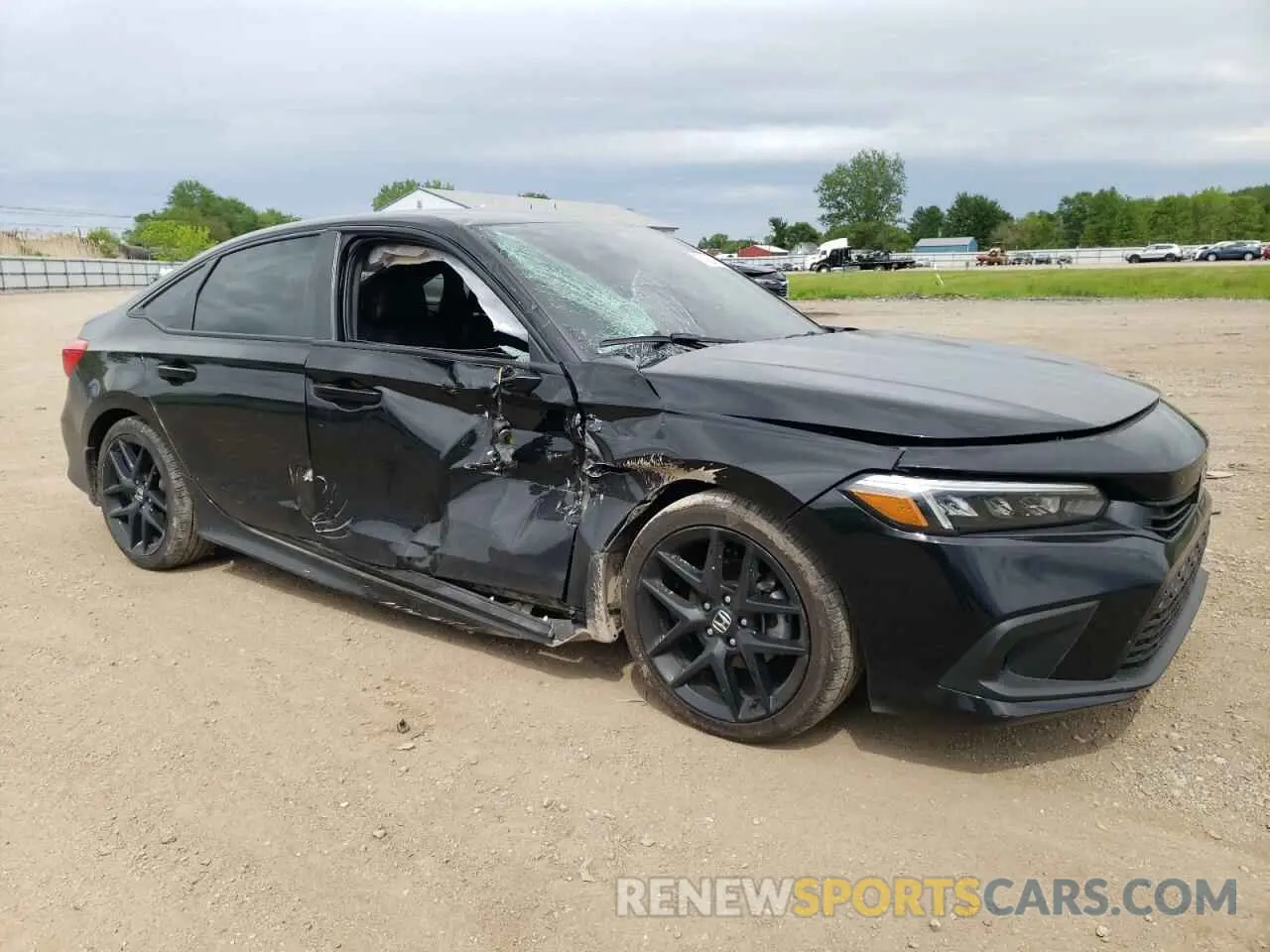 4 Photograph of a damaged car 2HGFE2F53NH600445 HONDA CIVIC 2022