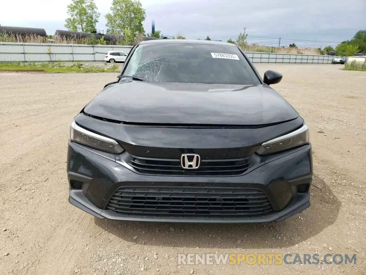 5 Photograph of a damaged car 2HGFE2F53NH600445 HONDA CIVIC 2022